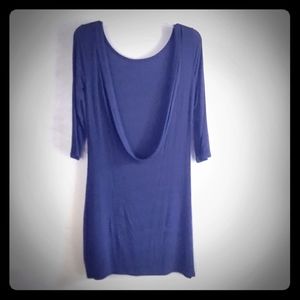 NWOT Backless 3/4 sleeve dress